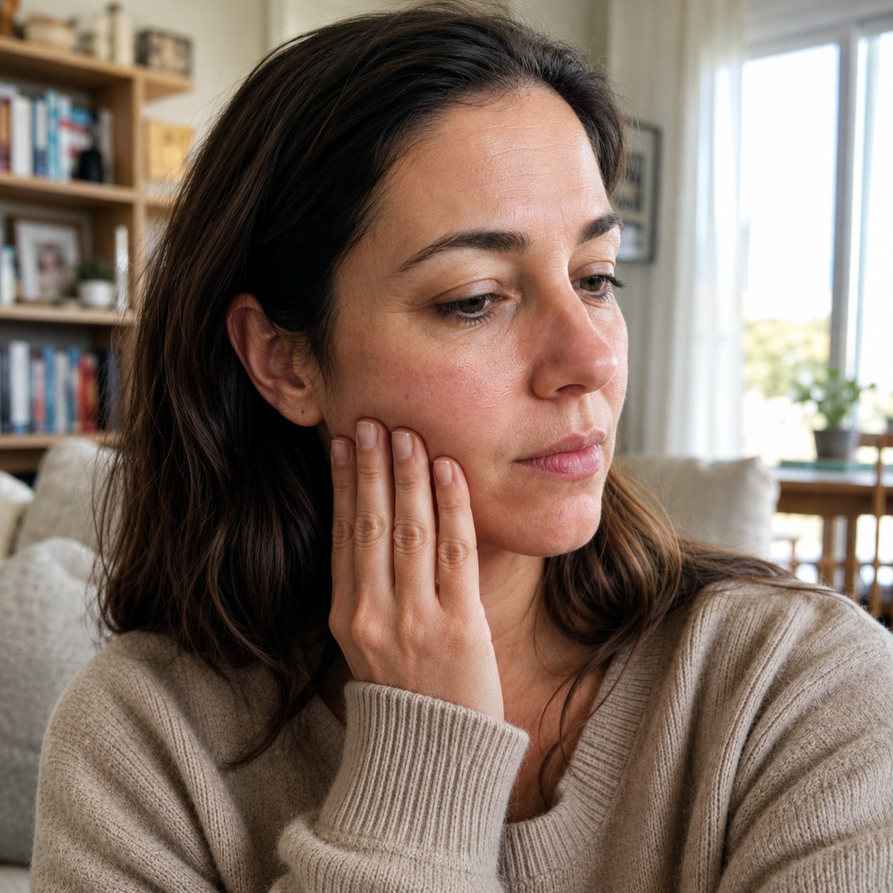 Jaw exercises and massage feel good for an hour.